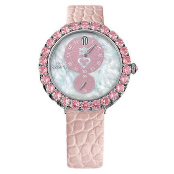 Heritage Eleganza Automatic White Mother of Pearl Dial Watch Z25403643