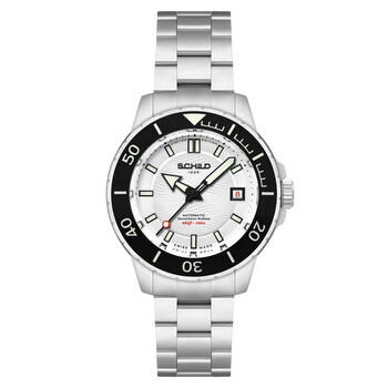 Hermann Automatic White Dial Watch SC101655