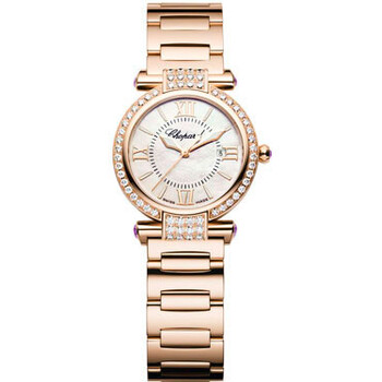 Imperiale Diamond Mother of Pearl Dial 18 kt Rose Gold Watch