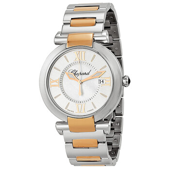 Imperiale Silver Dial 18k Rose Gold and Steel Watch