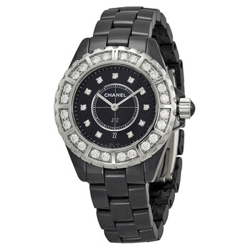 J12 Black Diamond Dial Quartz Watch H2427