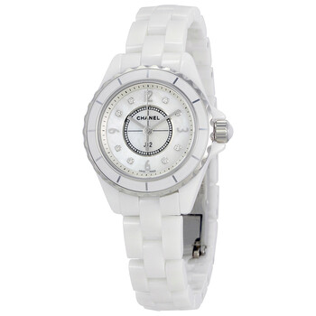 J12 Mother of Pearl White Ceramic Watch H2570