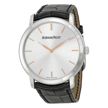 Jules Audemars Extra Thin Silver Dial Automatic Watch 15180BCOOA002CR01