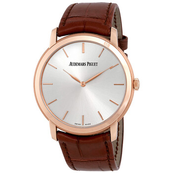 Jules Audemars Silver Dial Watch 15180OROOA088CR01