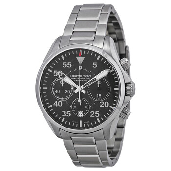 Khaki Aviation Pilot Automatic Chronograph H64666135