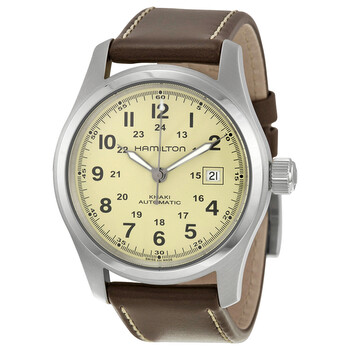 Khaki Field Automatic Beige Dial Watch H70555523