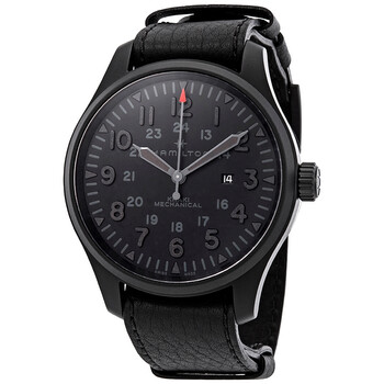 Khaki Field Hand Wound Black Dial Watch H69809730