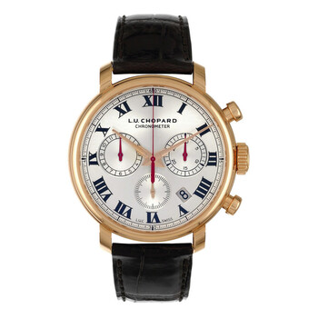 L.U.C 1963 Chronograph Hand Wind Chronometer Silver Dial Watch