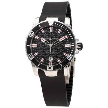 Lady Diver Automatic Rubber Watch