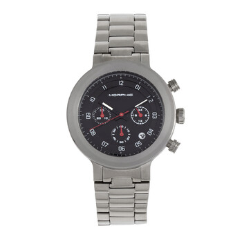 M78 Series Chronograph Quartz Black Dial Watch