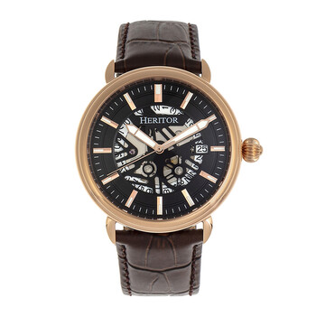 Mattias Automatic Black Dial Watch HR8406