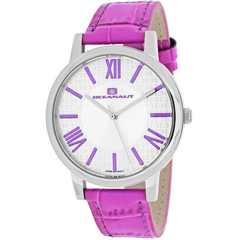 Moon Quartz White Dial Watch OC7212