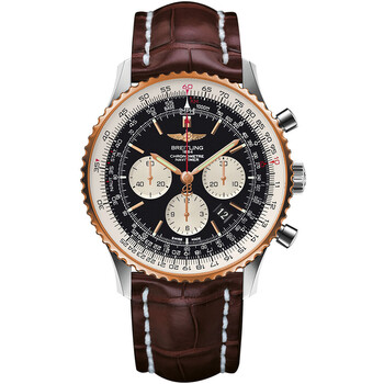 Navitimer 1 B01 Chronograph Automatic Black Dial Watch UB0127211B2P1