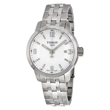 PRC 200 White Dial Stainless Steel Watch T0554101101700