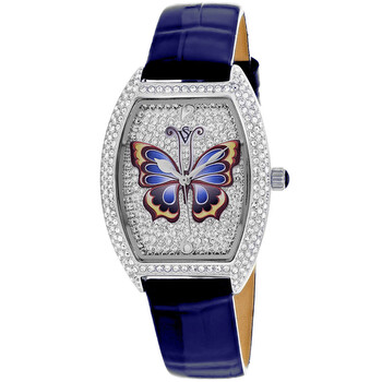 Papillon Quartz Silver Dial Watch CV4872BL