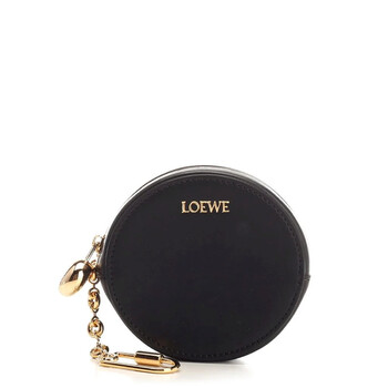 Pebble Cookie Calfskin Key Holder