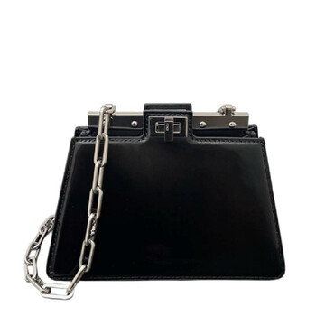 Peekaboo ChainLink Handle Bag