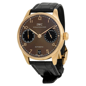 Portuguese 7 Day Power Reserve Automatic Rose Gold Watch IW500124