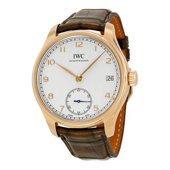 Portuguese Manual Wind Eight Days Rose Gold Watch IW510204