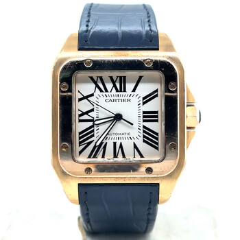 Preowned Cartier Santos 100 Automatic Watch W20095Y1