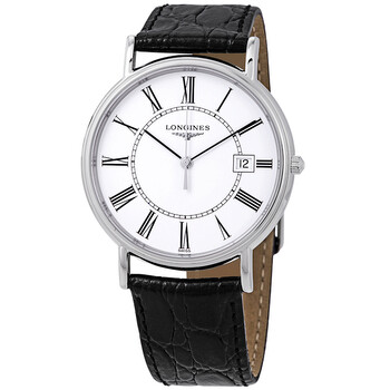 Presence White Matte Dial Watch L4.790.4.11.2