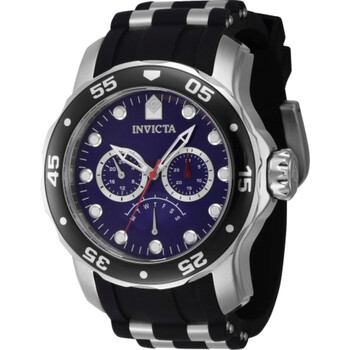 Pro Diver Retrograde GMT Quartz Blue Dial Watch