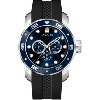 Pro Diver Scuba GMT Date Quartz Blue Dial Watch