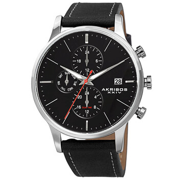 Quartz Black Dial Watch AK1105SSBS