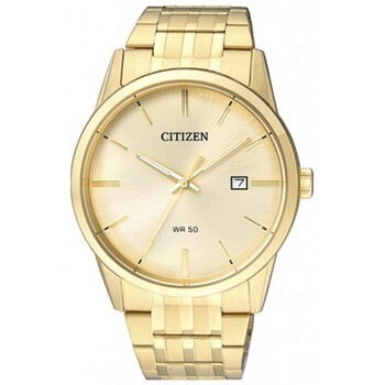 Quartz Gold Dial Yellow Goldtone Watch BI500257P