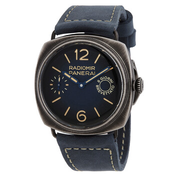 Radiomir Otto Giorni Hand Wind Blue Dial Watch PAM01348