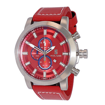 Rogue Chronograph Quartz Red Dial Watch RG0001MSS