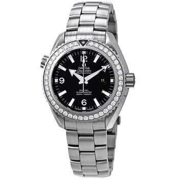 Seamaster Planet Ocean Automatic Chronometer Diamond Black Dial Watch 232.15.38.20.01.001