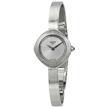 Silver  Dial Stainless Steel Watch T1131091033600