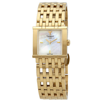 SixT Mother of Pearl Dial GoldTone Watch T02.5.181.85