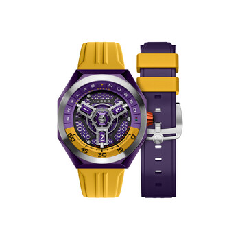 Skylab Automatic Purple Dial Watch NB60830H