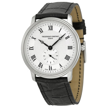 Slimline Silver Dial Watch FC235M4S6