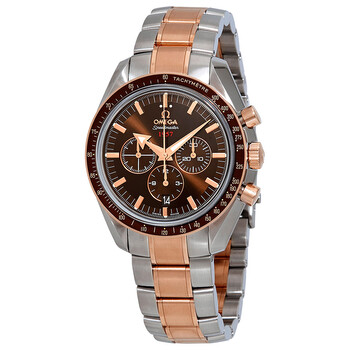 Speedmaster Broad Arrow Chronograph Automatic Brown Dial Watch 321.90.42.50.13.001