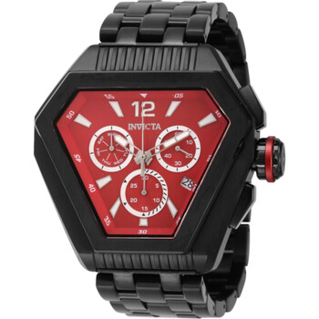 Speedway Chronograph Date Quartz Red Dial Watch