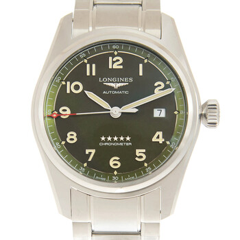 Spirit Automatic Green Dial Watch L3.810.4.03.6