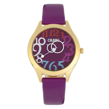 Spirit Quartz Purple Dial Watch CRACR5505