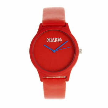 Splat Quartz Red Dial Watch CRACR5303