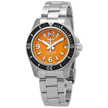 Superocean 36 Automatic Orange Dial Watch A17316D71O1A1
