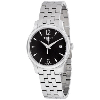 TClassic Tradition Black Dial Watch T0632101105700