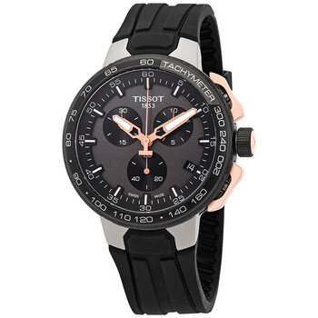 TRace Chronograph Black Dial Watch T111.417.37.441.07
