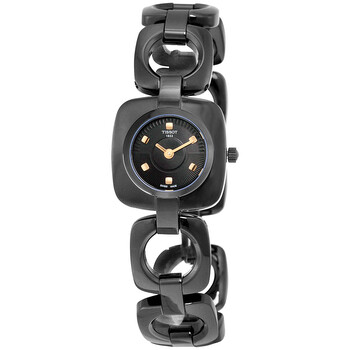 TTrend OdaciT Black Dial Black PVD Watch T0201091105100