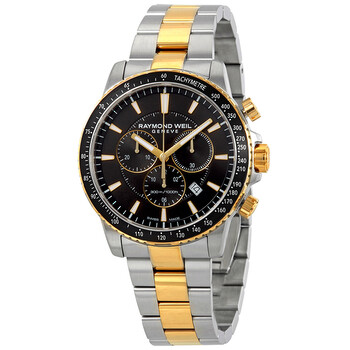 Tango Chronograph Black Dial Watch 8570SP120001