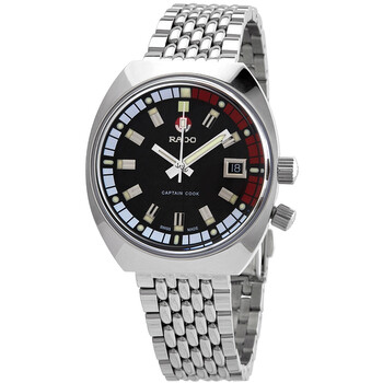 Tradition Captain Cook MKII Automatic Black Dial Watch R33522153
