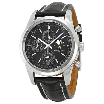 Transocean Chronograph Black Dial Black Watch A1931012BB68BKCT