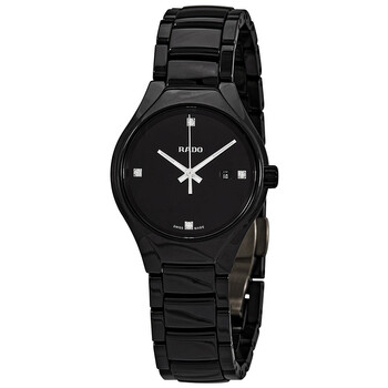 True Black Diamond Dial Watch R27059722