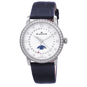 Villeret Moonphase Diamond White Dial Watch 6126462855B
